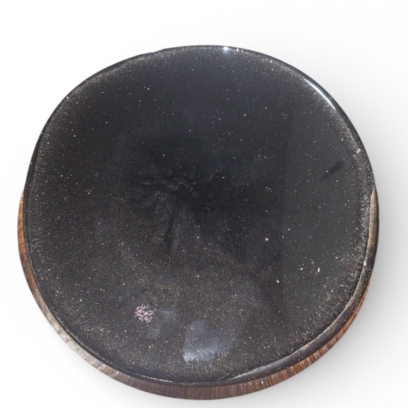 NORE’S NOVELTIES Single Handcrafted Ashtray-styled Coaster “Morena En Negra” - Picture 2 of 2